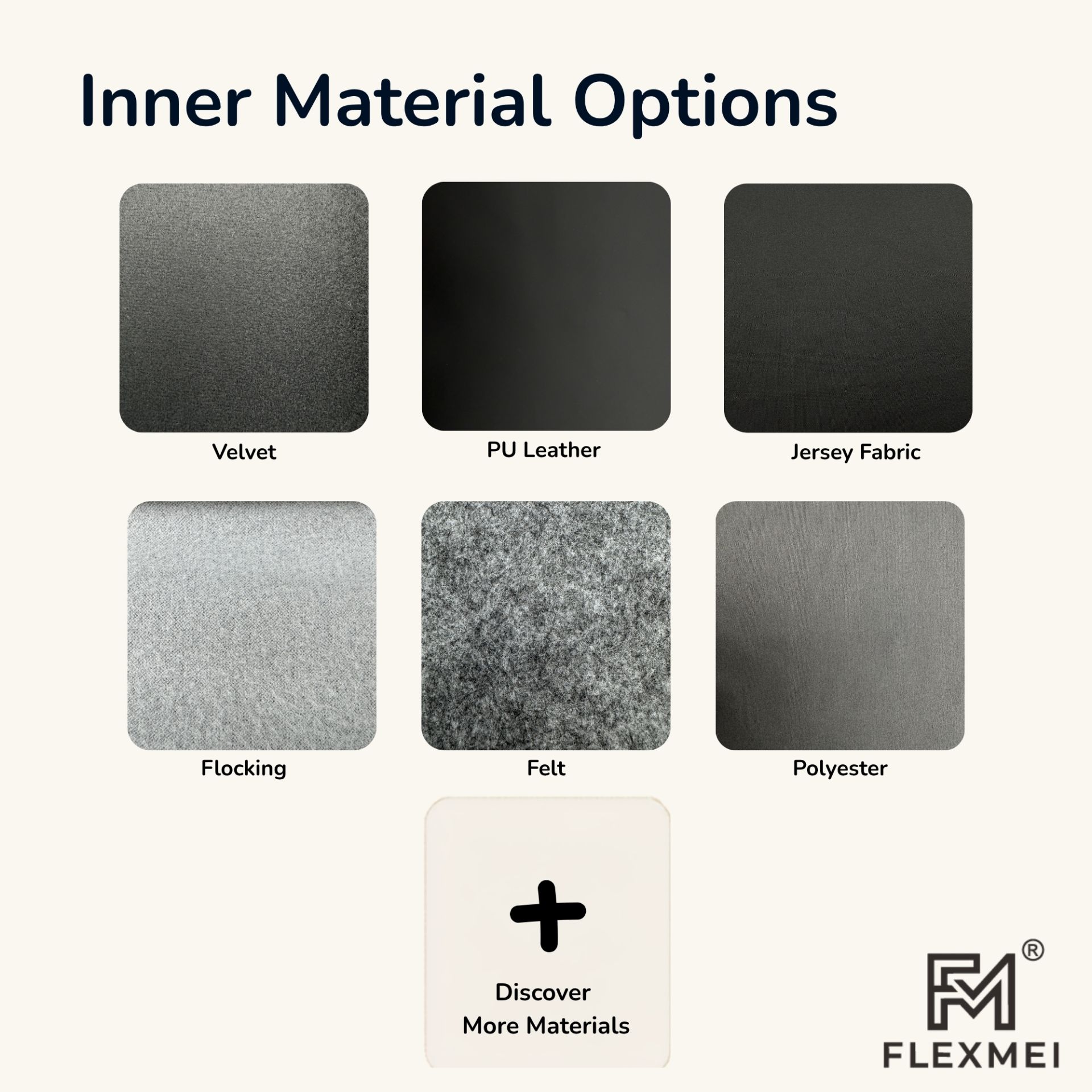 EVA Material Structure Inner Material Options